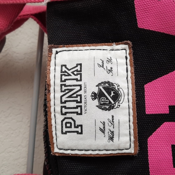 Victoria's Secret PINK Army Strong Duffel bag Gym Bag Travel Bag - Picture 3 of 4